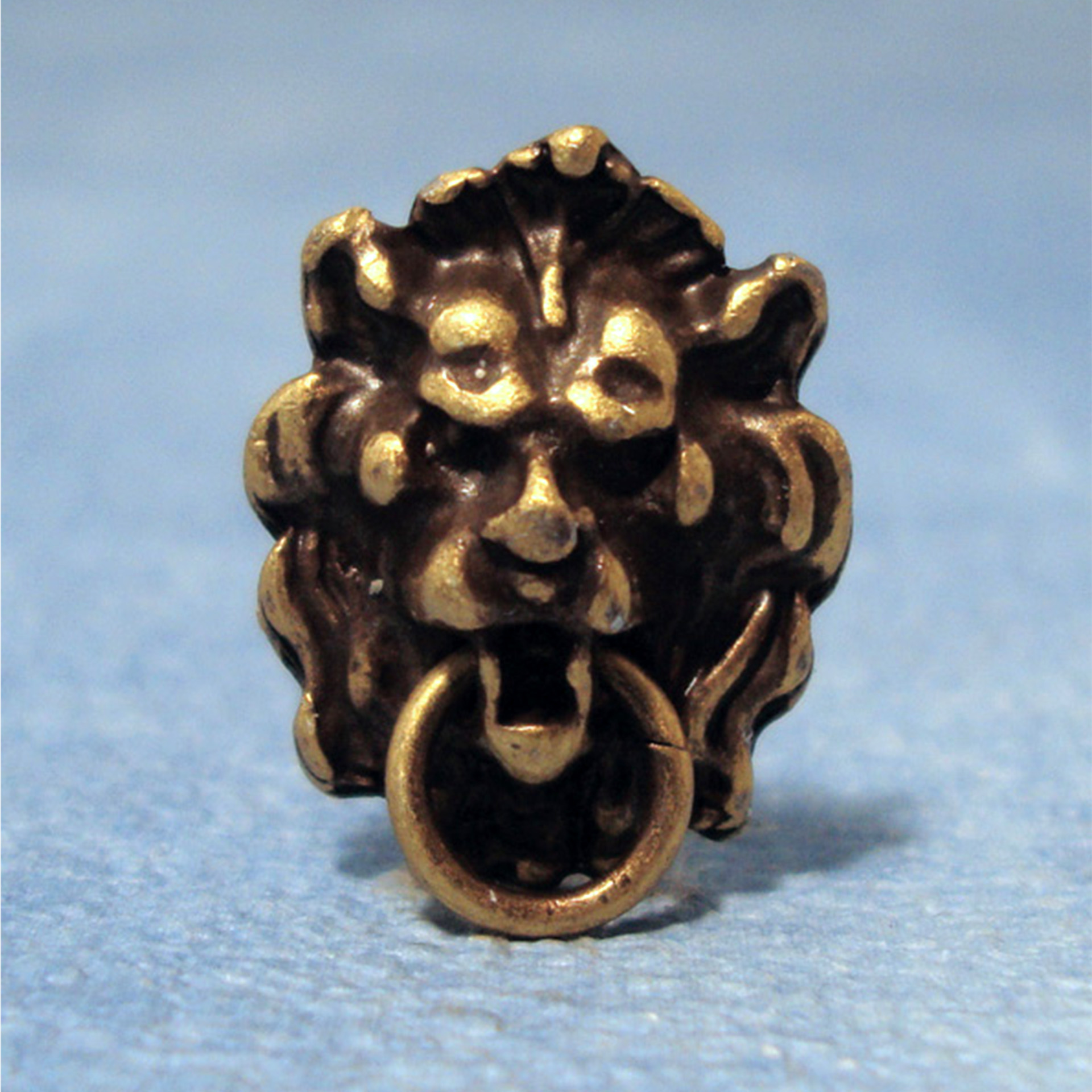 Antiker Türklopfer Löwenkopf Wichtelzubehör