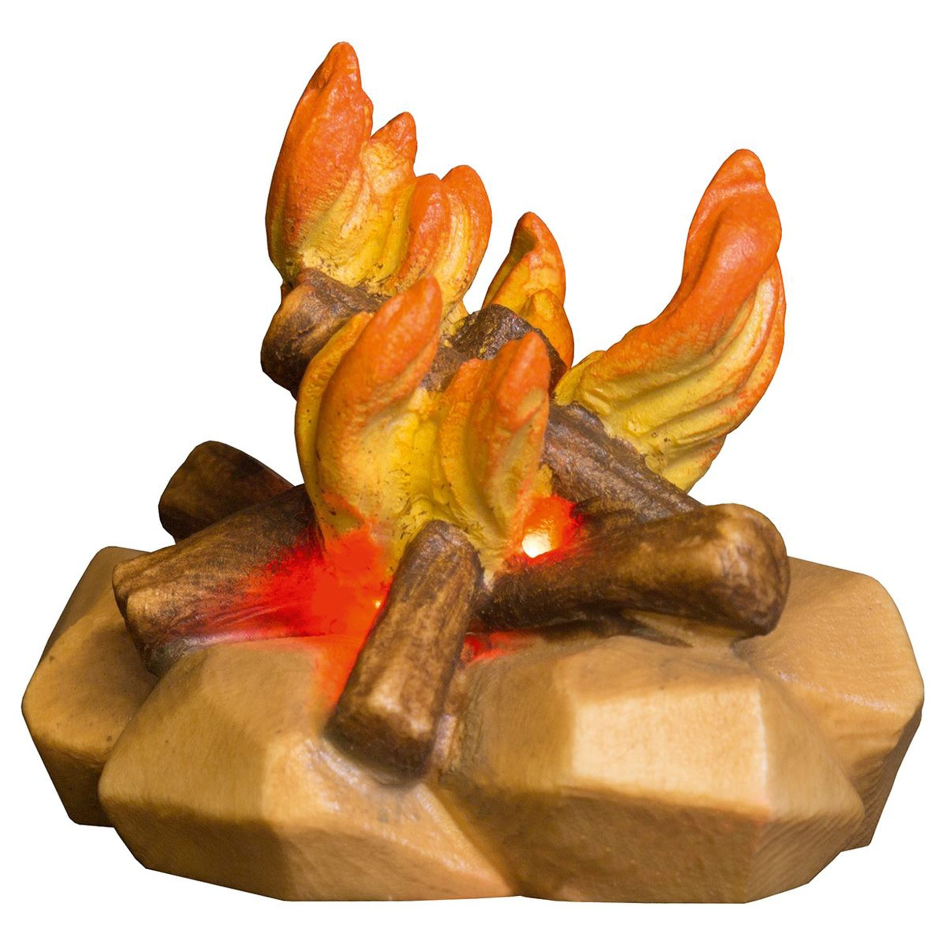 Feuer mit Licht Ulrich Krippe / Hirten Krippe col.