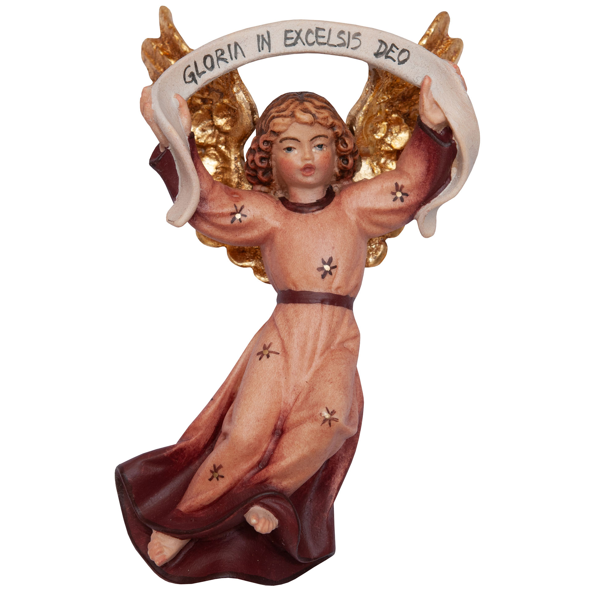 Krippenfigur Gloria Engel Bethlehem Krippe color