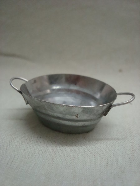 Wanne oval verzinkt 3,8 cm