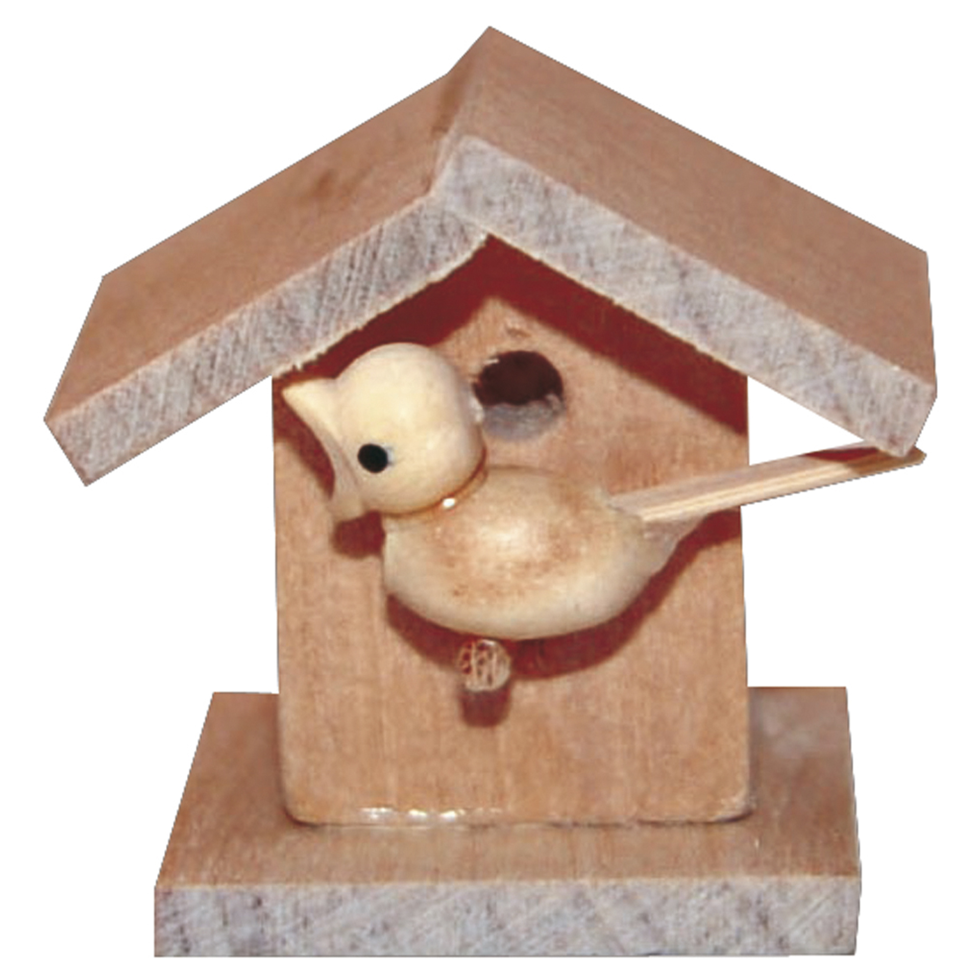 Krippenzubehör und Wichtelzubehör Vogelhaus