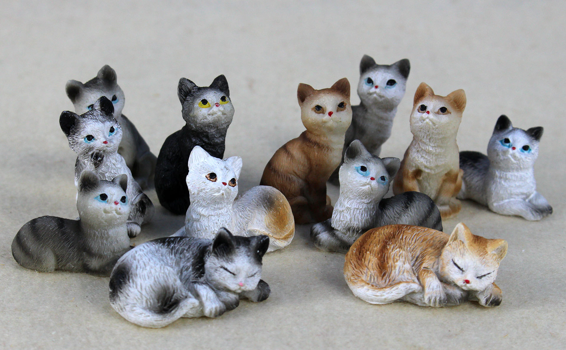 Katze 2,5-3 cm, 1 Stk.