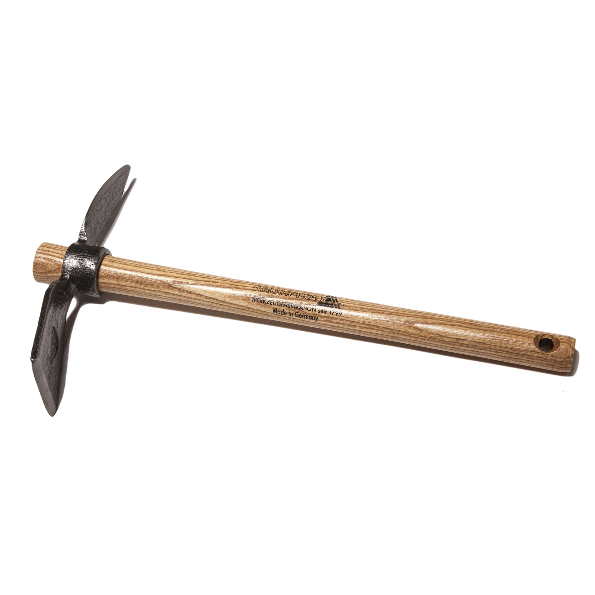 Gartenhäckchen mit rundem Auge ein Zinken in Herzform Krumpholz Gartenwerkzeug