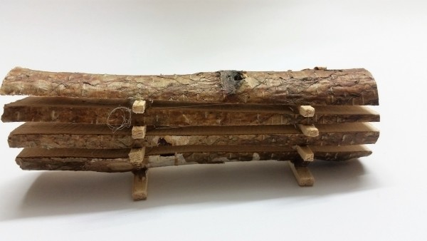 Baumstamm geschnitten, 12cm breit