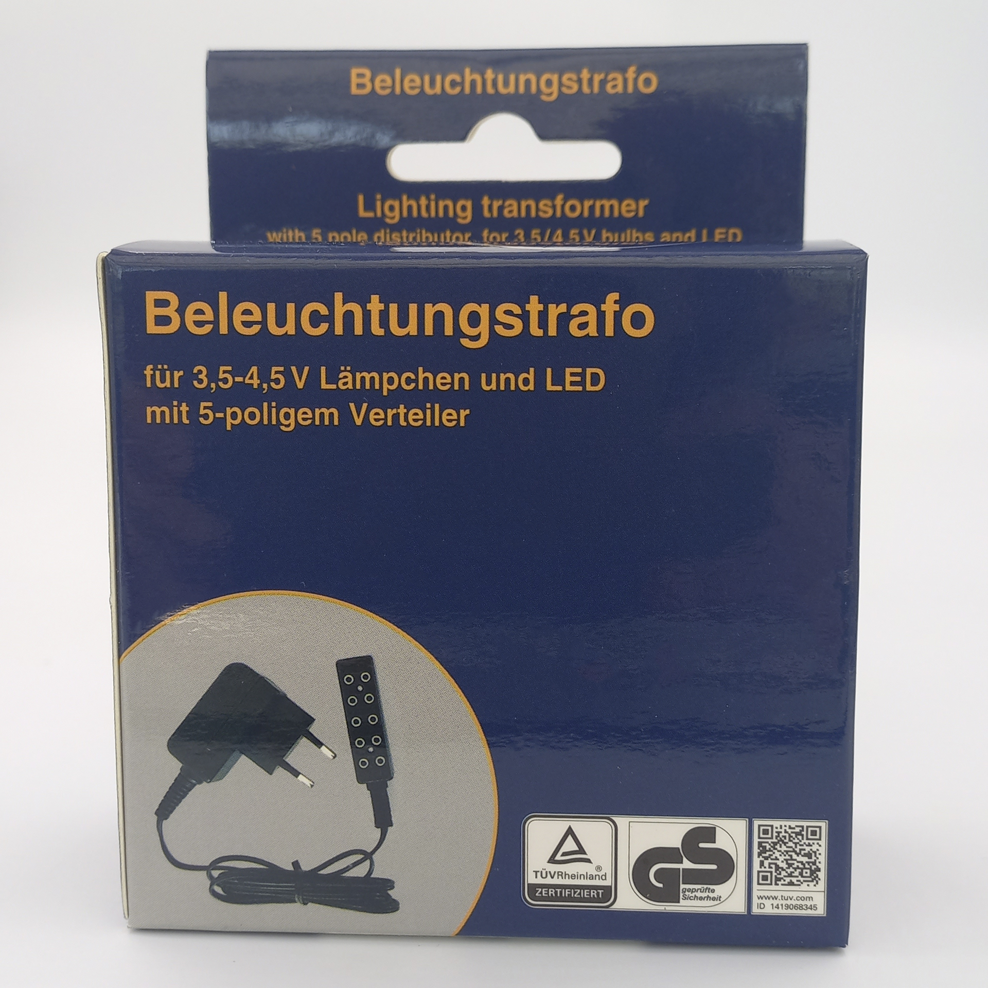 Beleuchtungs Trafo LED-fähig, 5fach für Ihre Krippenbeleuchtung