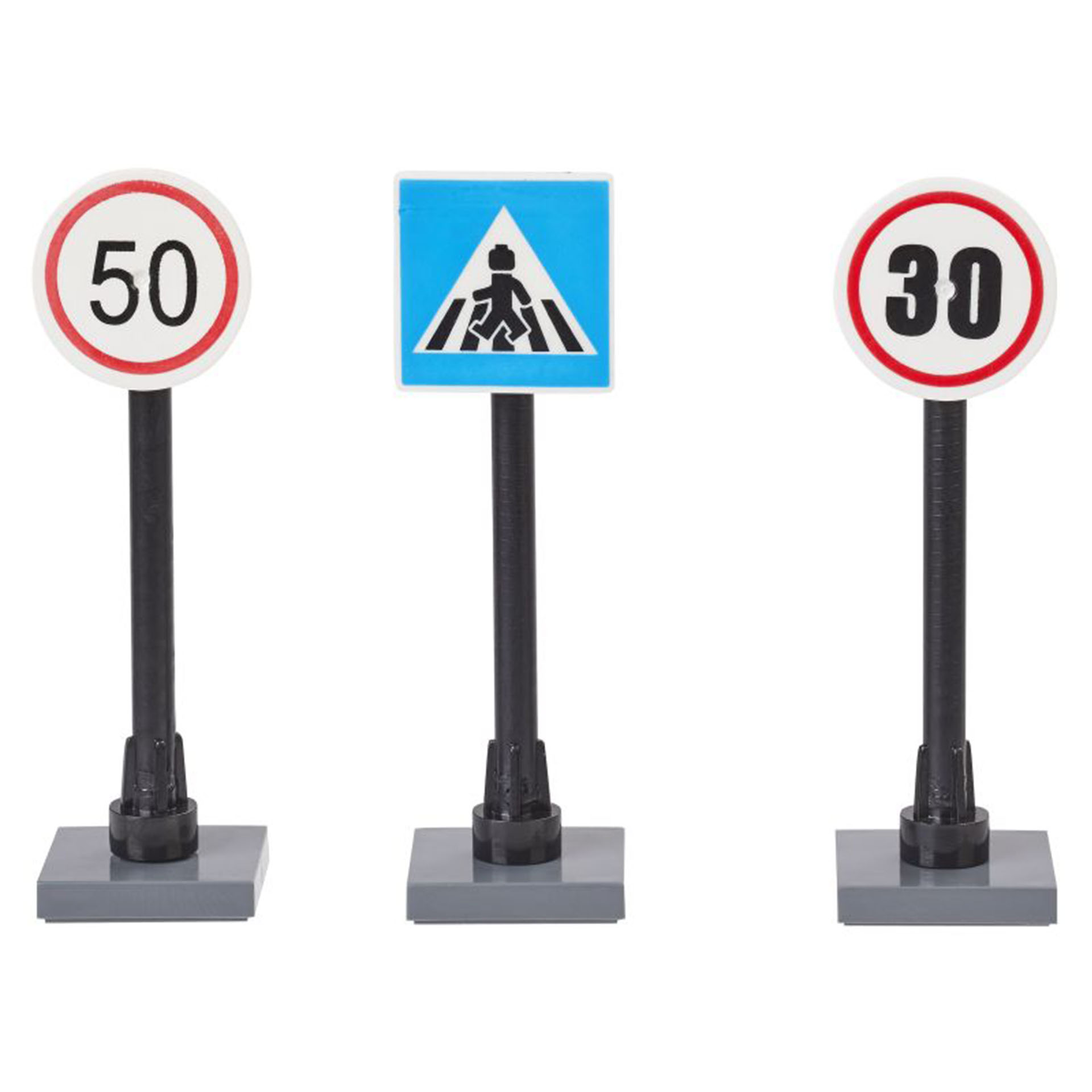 Verkehrsschilder Set I, 3-tlg.