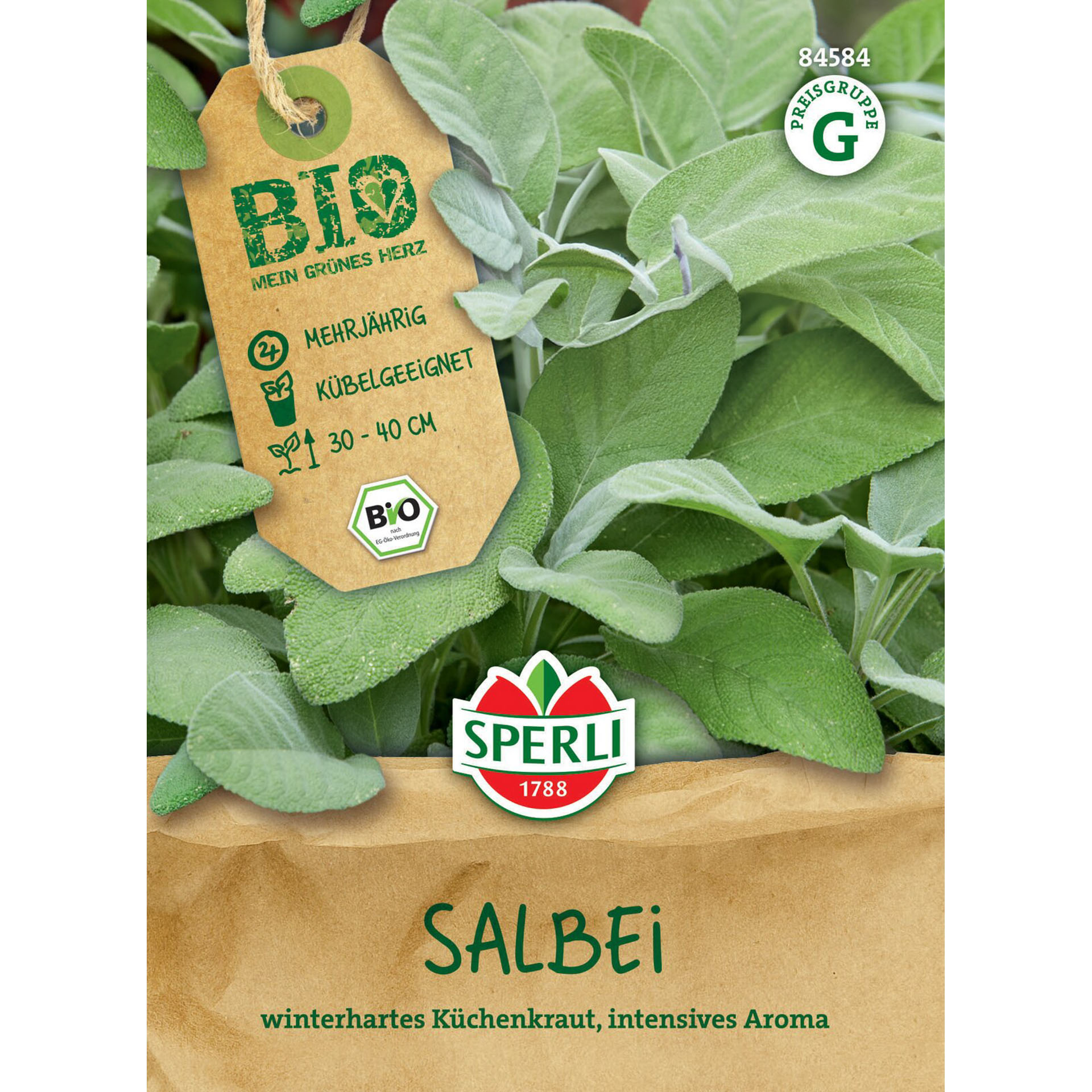 BIO Salbei, Kräutersamen