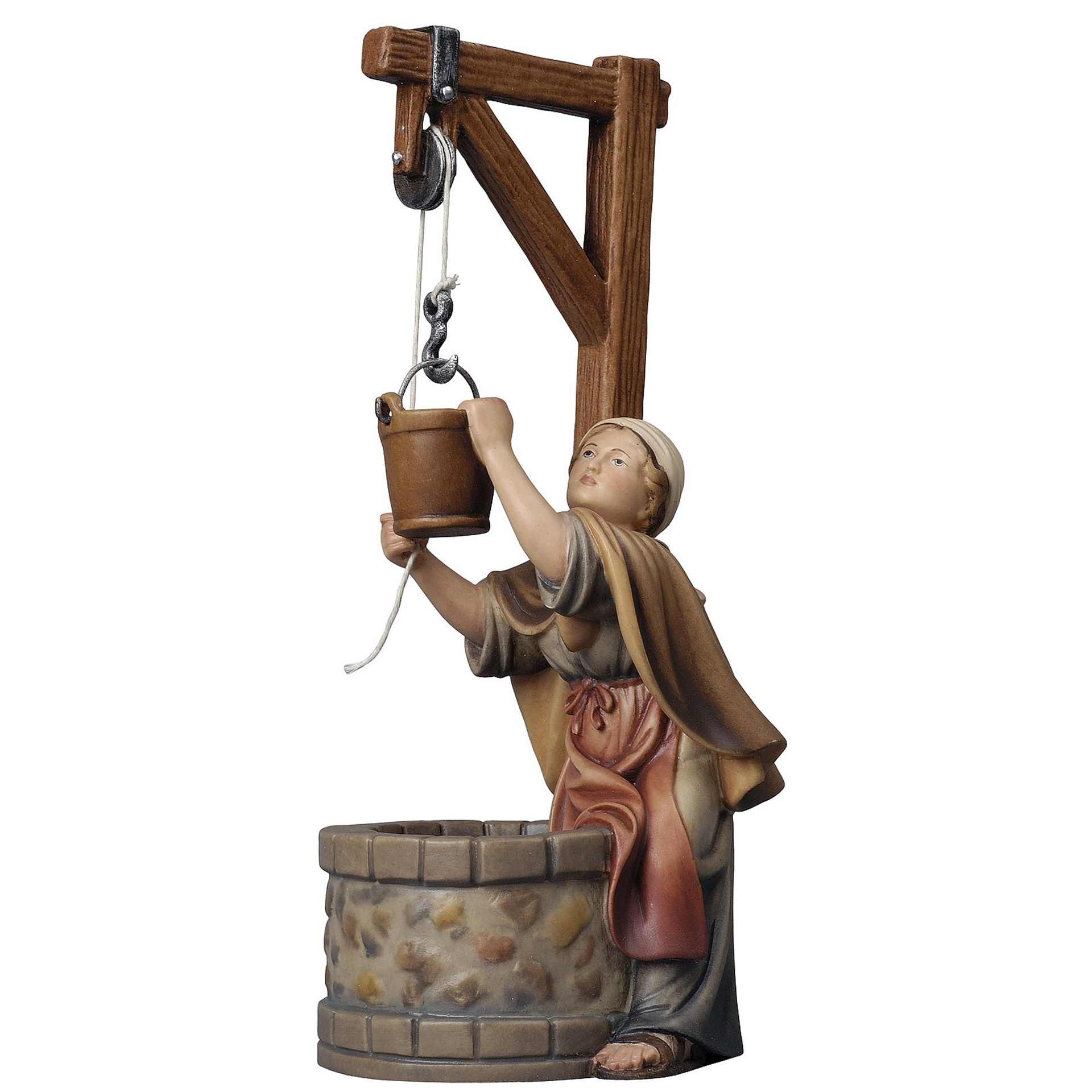 Frau am Brunnen Krippenfigur
