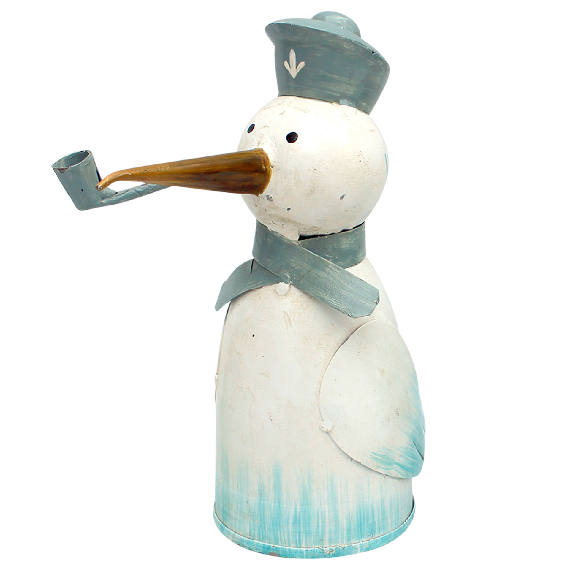 Zaunhocker Möwe graue Kappe