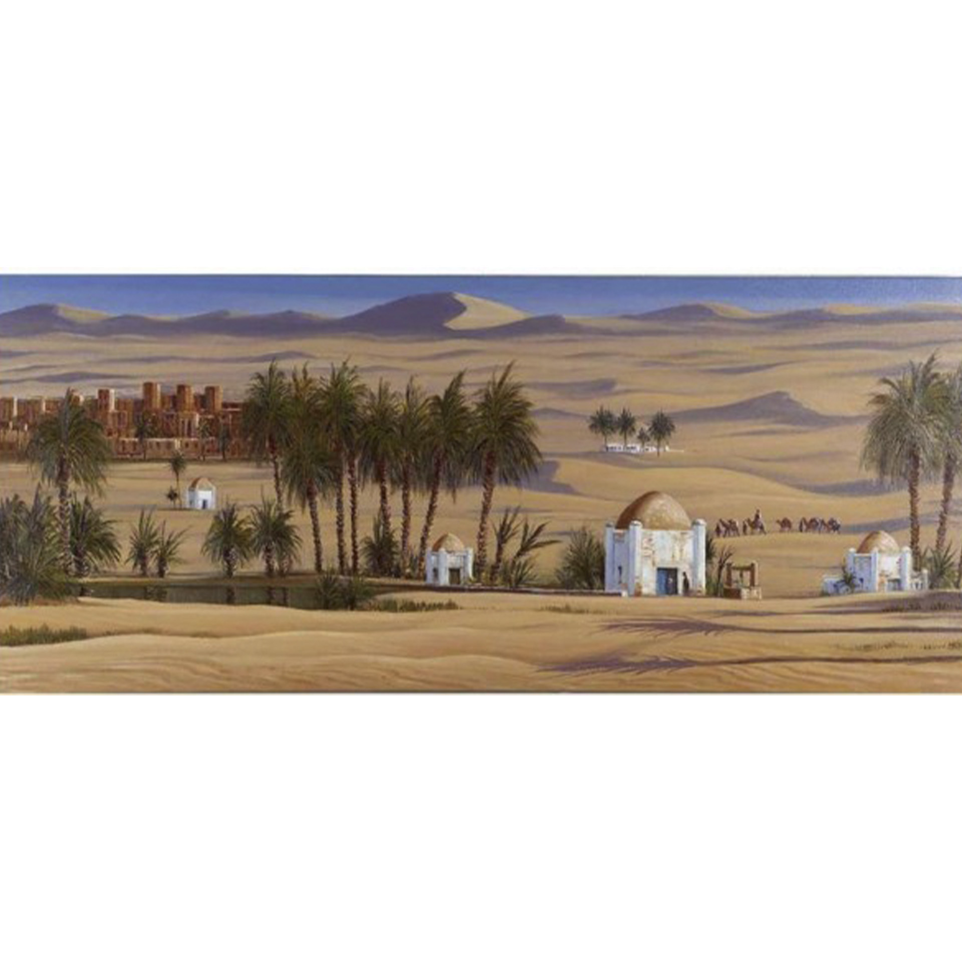 Krippenhintergrund orientalisch3 zur Gestaltung Ihrer Krippenlandschaft