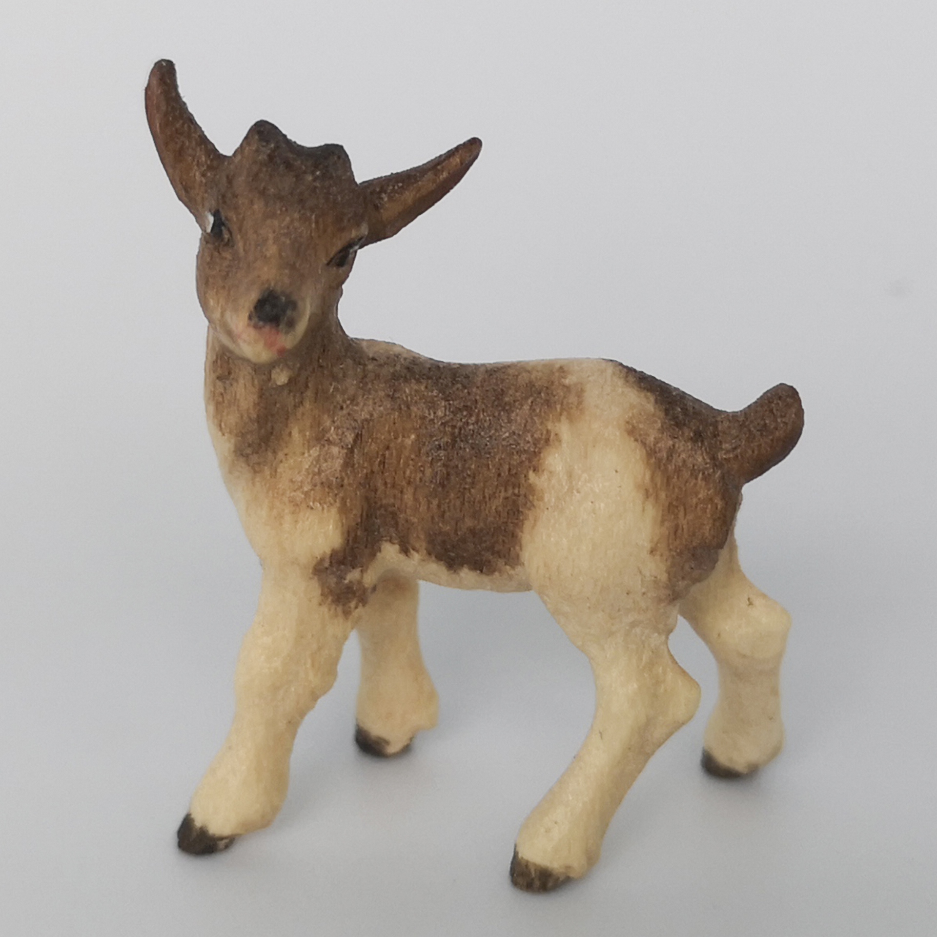 Zicklein stehen Bethlehem Krippe Zusatzfigur