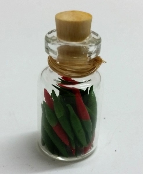 Gemüse-Glas Peperoni