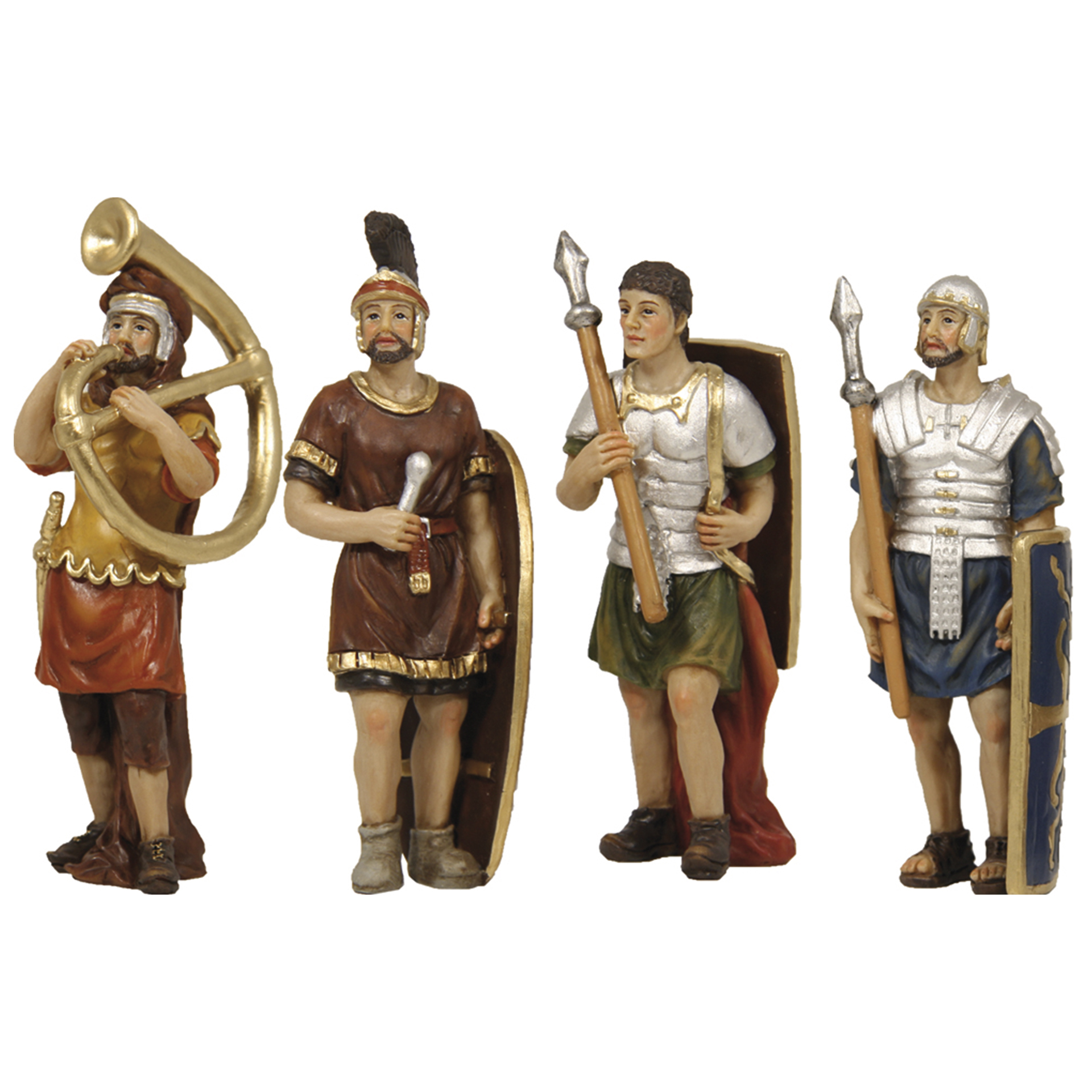 Krippenfiguren aus der Passion 4 Soldaten