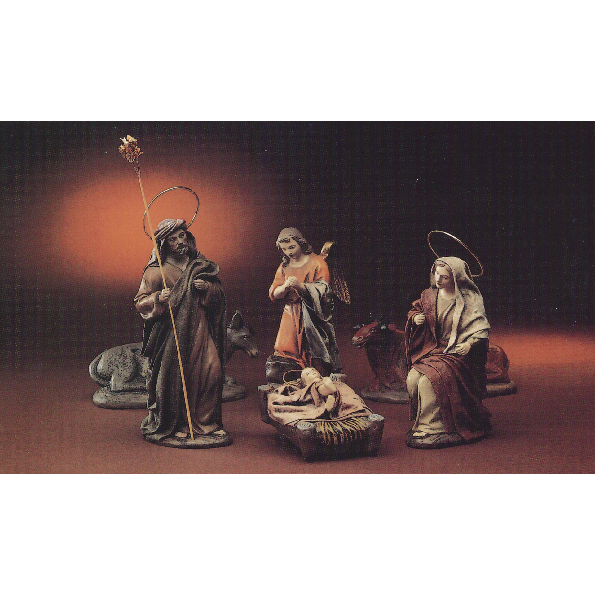 Krippenfiguren Hl. Familie 3 aus Ton, gestalten Sie Ihre besondere Krippenwelt