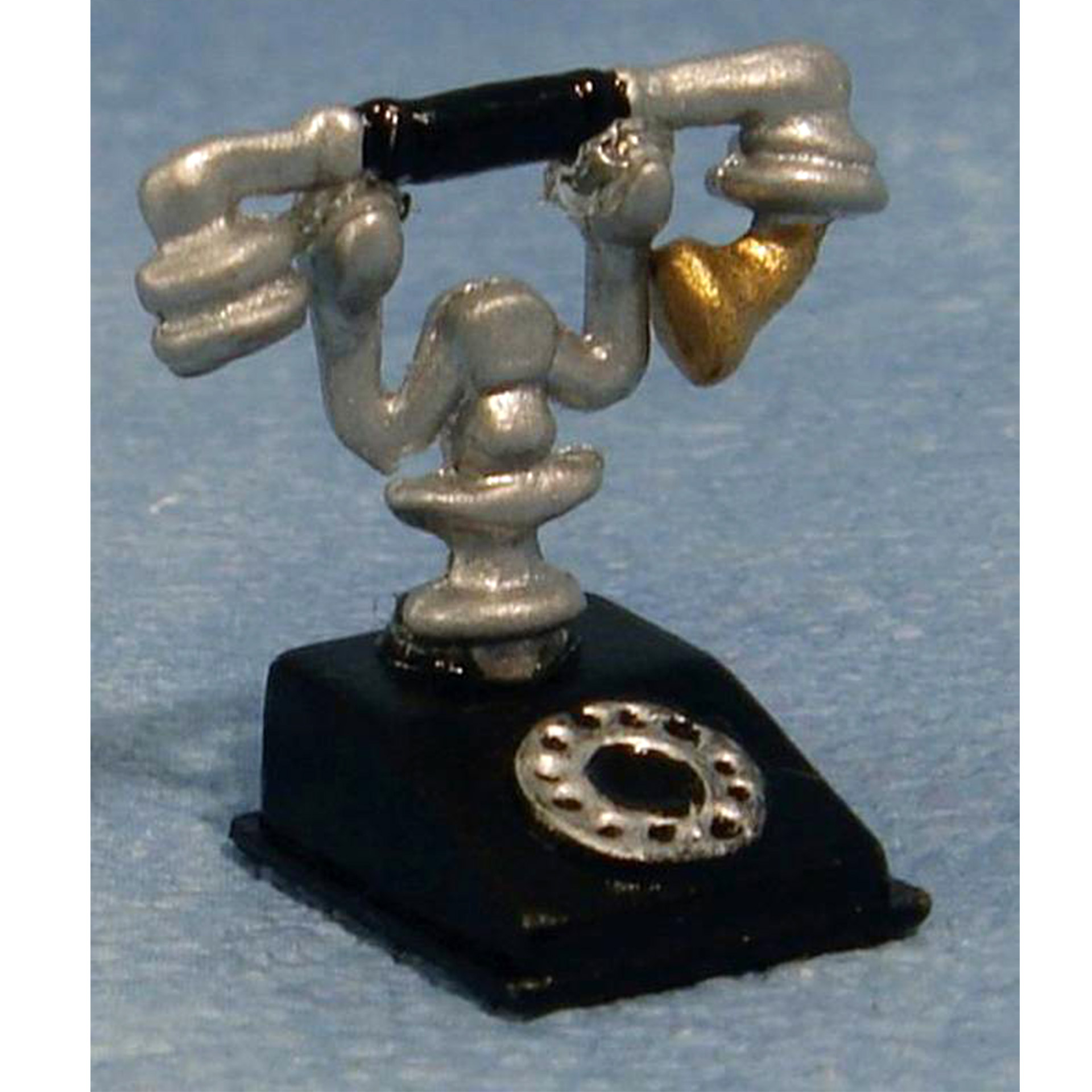 Altes Gabeltelefon Wichtelzubehör