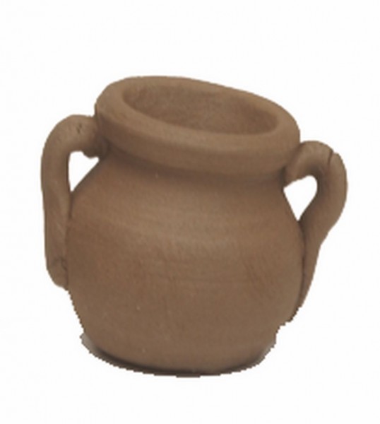 Topf mit Henkel 2cm Ton