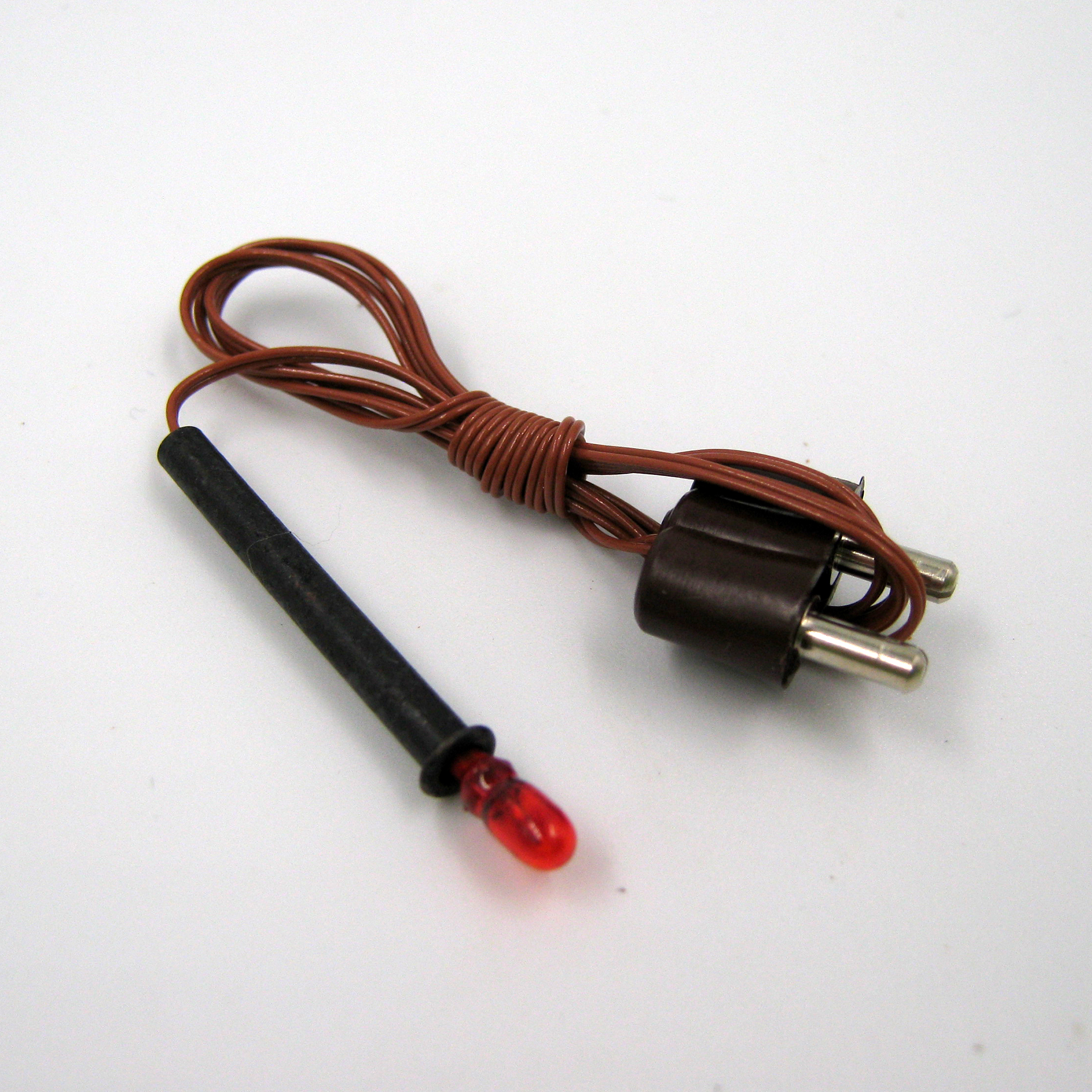 Fackel Metall 3,5V rot Krippenelektrik