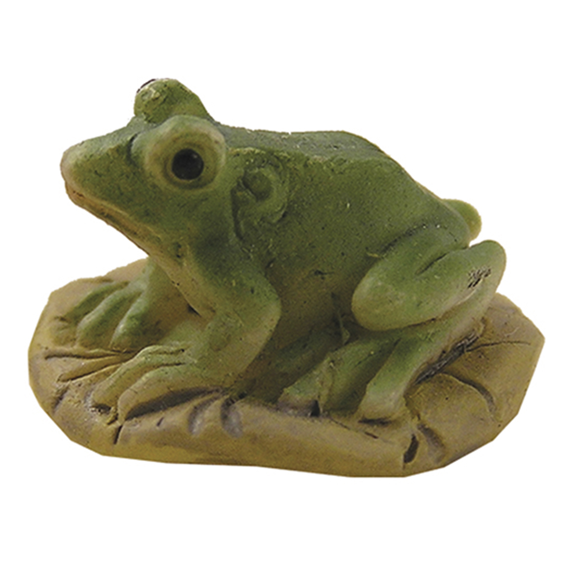 Laubfrosch Zusatzfigur Krippe und Wichtelzubehör, Höhe 1,4cm