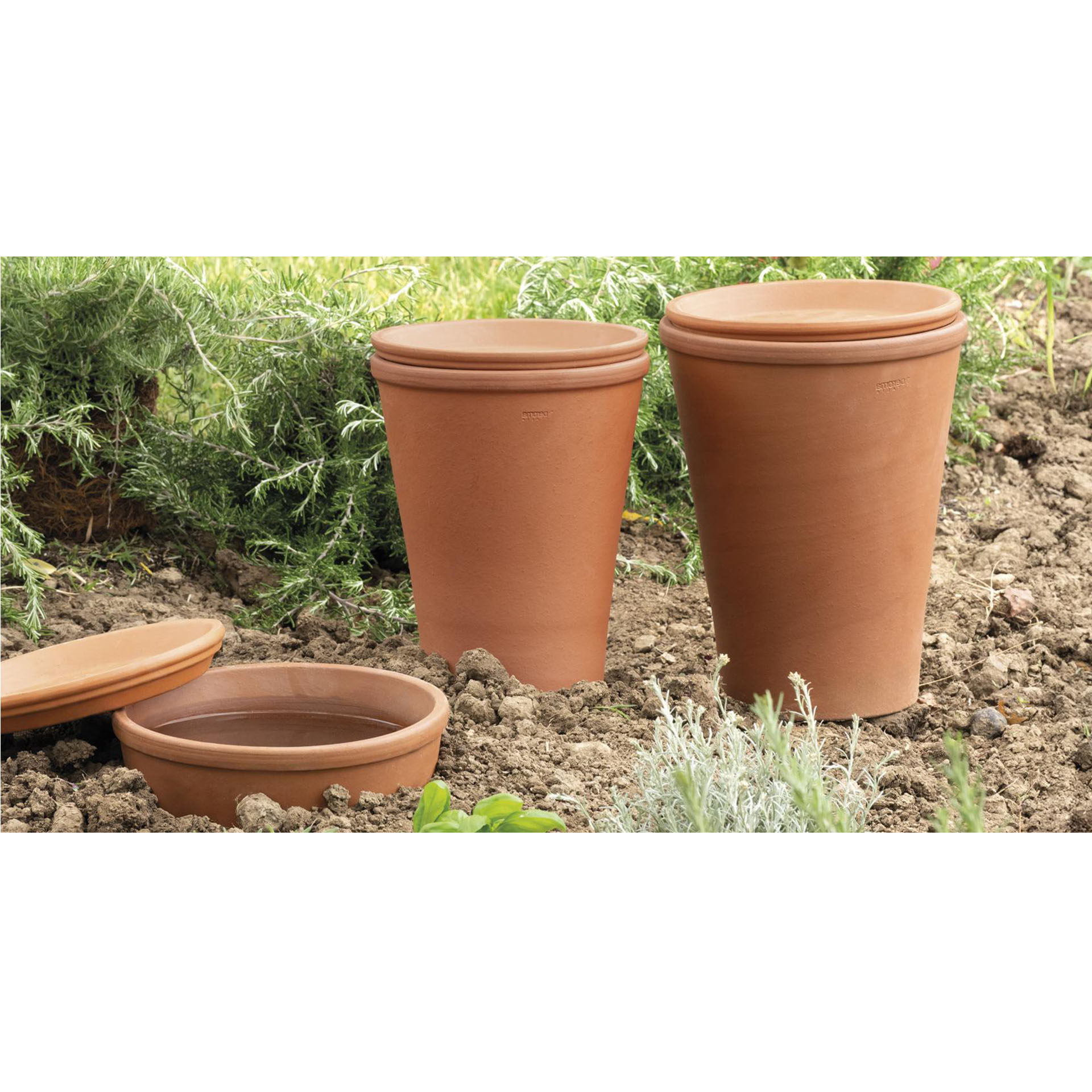 Terracotta Pots, Pflanzkübel, Gartenkübel, Terracotta, Außenpflanzkübel
