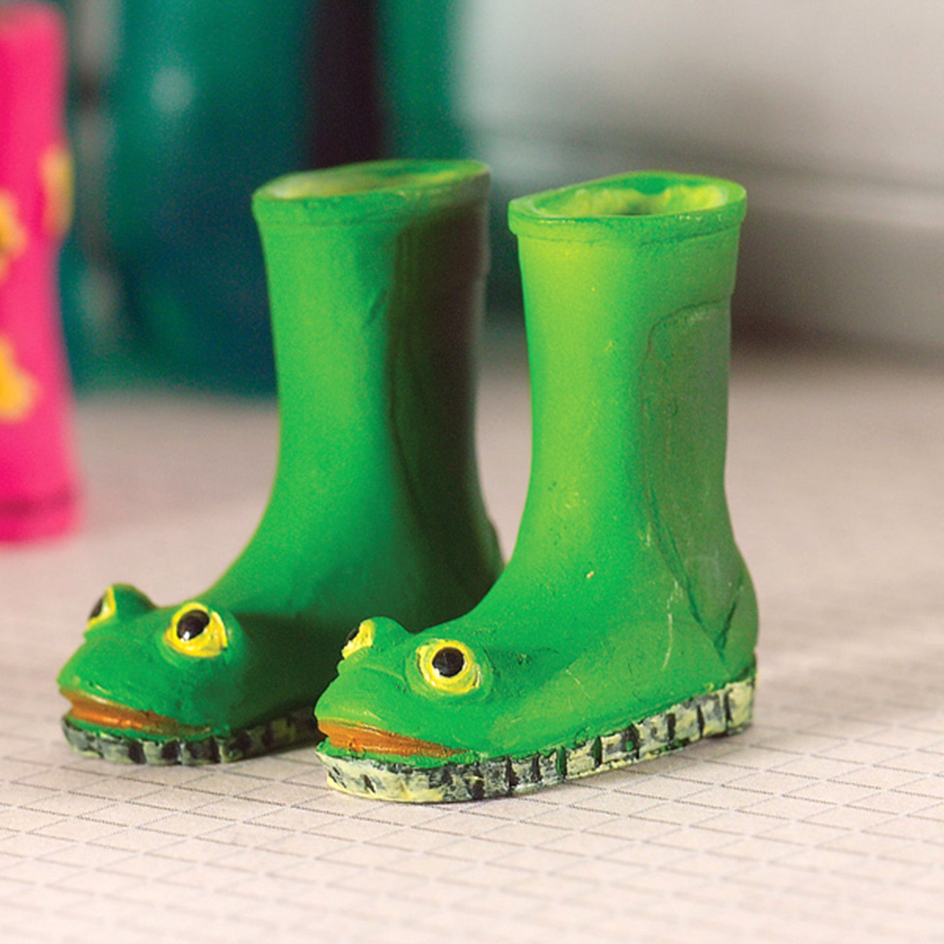 Gummistiefel Frosch Wichtelzubehör