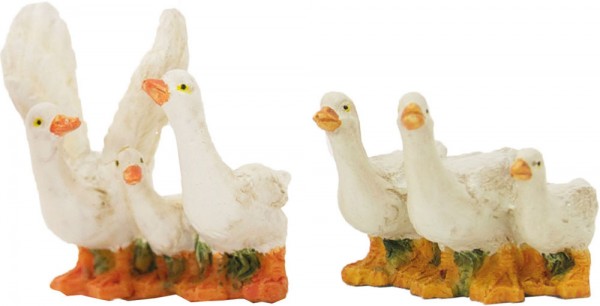 Gänsegruppe 2tlg. 4cm