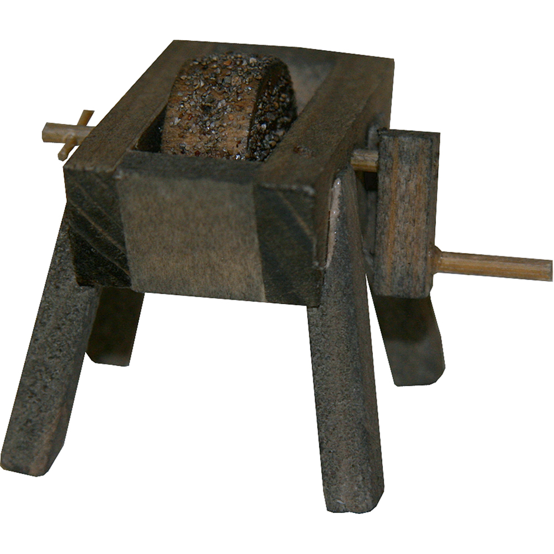 Schleifbock dunkel Krippenzubehör