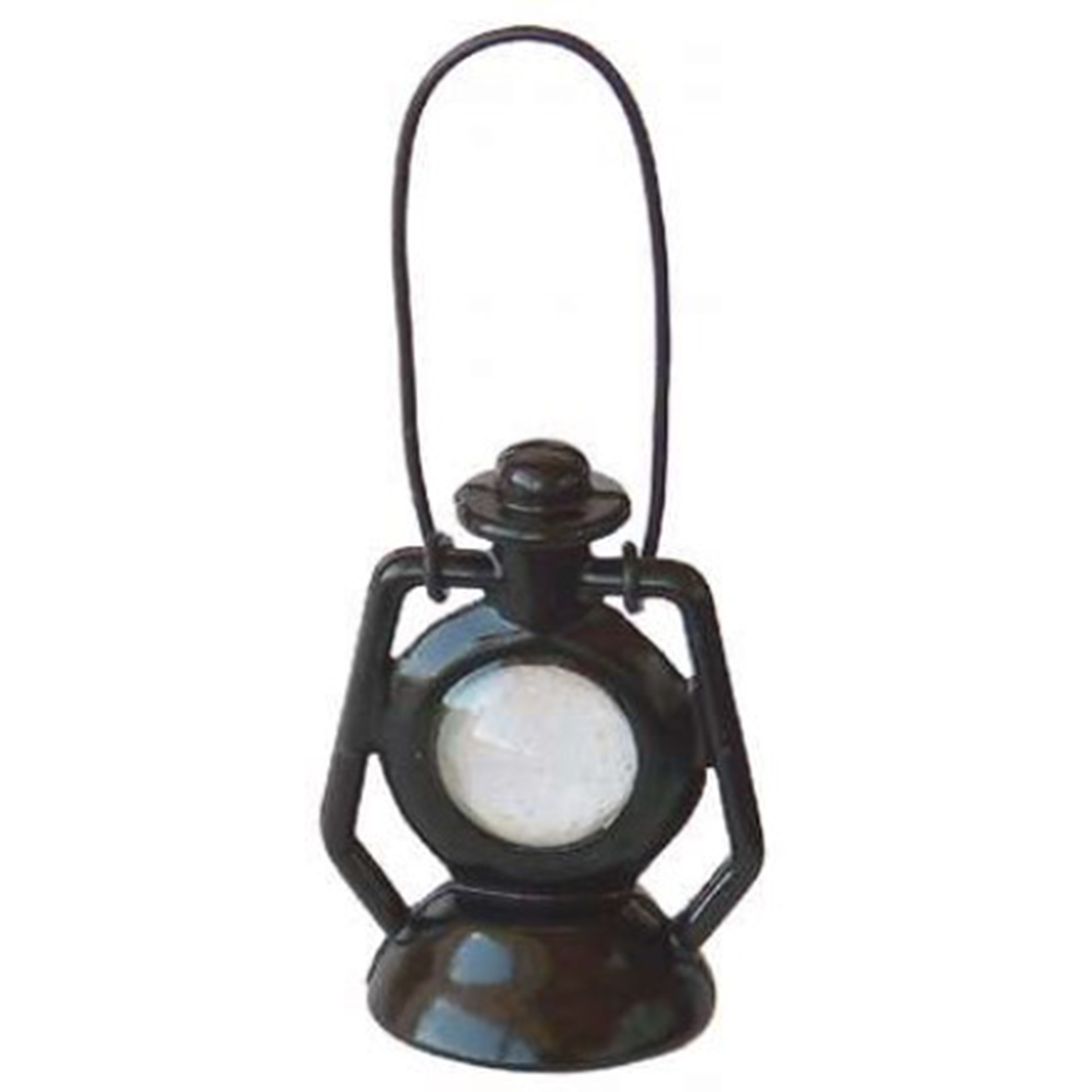 Laterne schwarz Wichtelzubehör Krippenzubehör