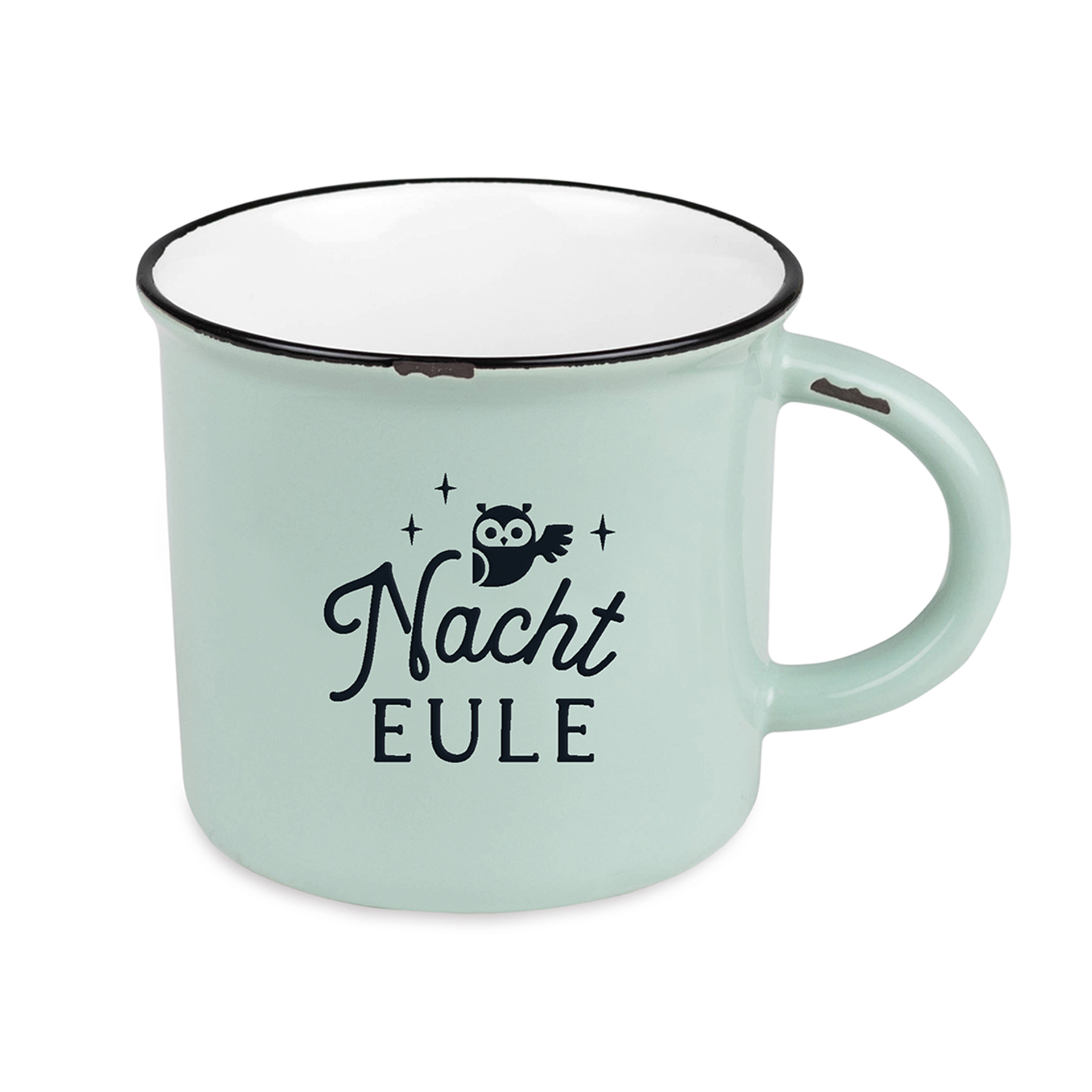 Becher Vintage 'Nachteule'