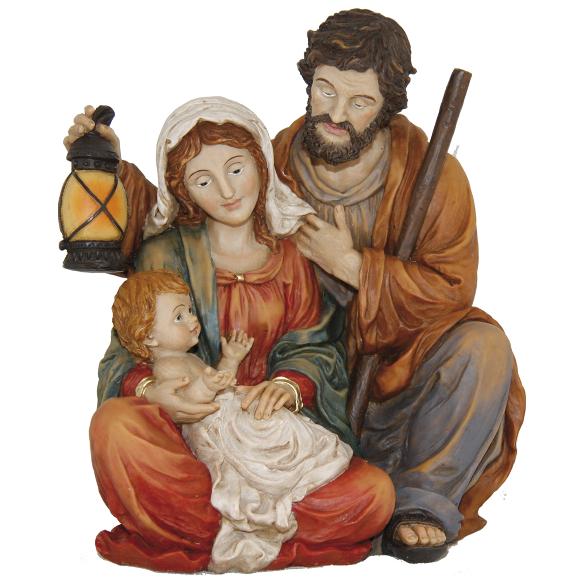 Blockkrippe Hl. Familie zur Gestaltung Ihrer Weihnachtskrippe