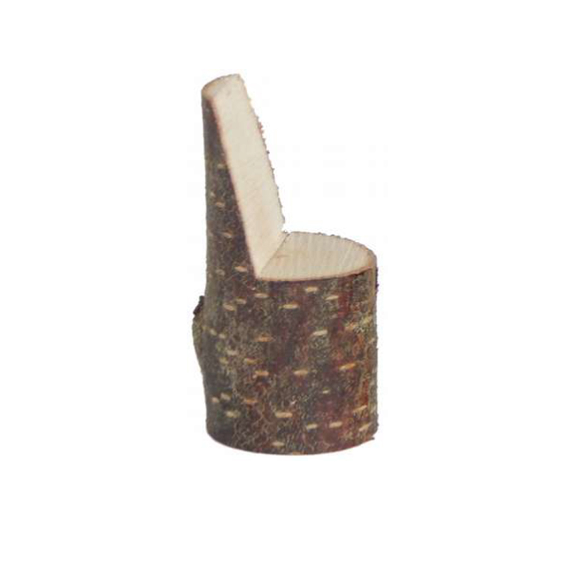 Holzblock-Stuhl Krippenzubehör Wichtelzubehör