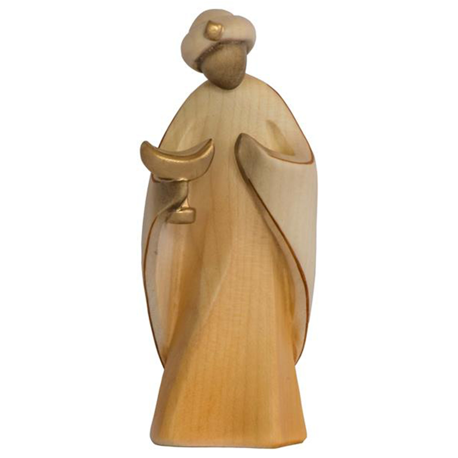 Hl. König Mohr stehend Aram Krippe col.