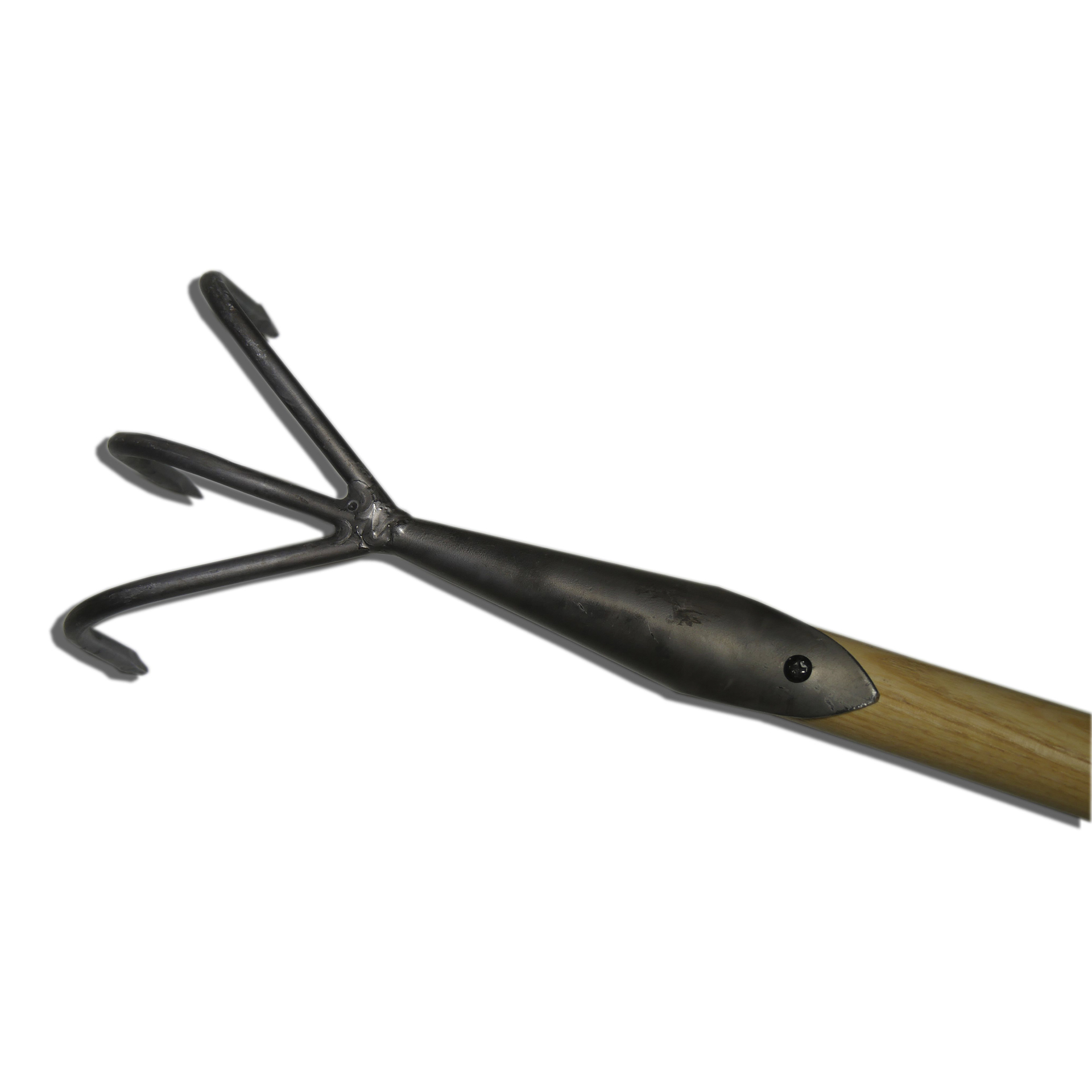 Kultivator mit 3 Zinken und Eschenstiel Krumpholz Gartenwerkzeug Bodenkultivator