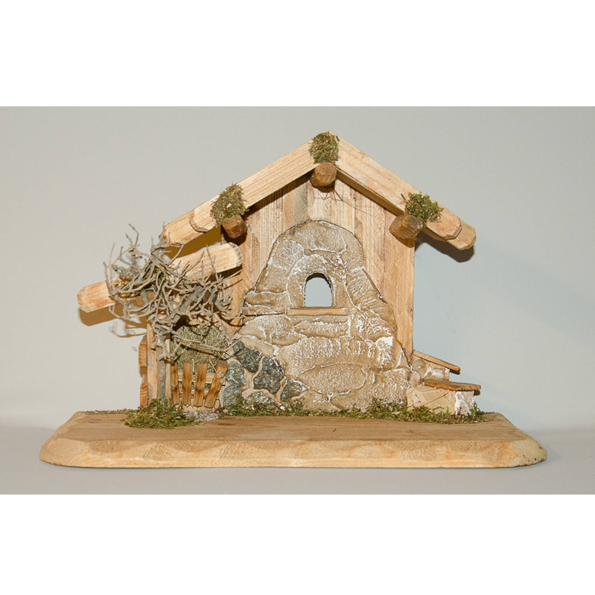 Familienstall Krippenstall Weihnachtskrippe