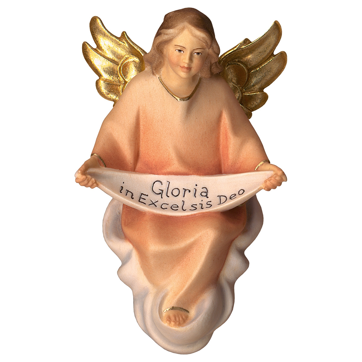 Krippenfigur Gloria Engel Komet Krippe color