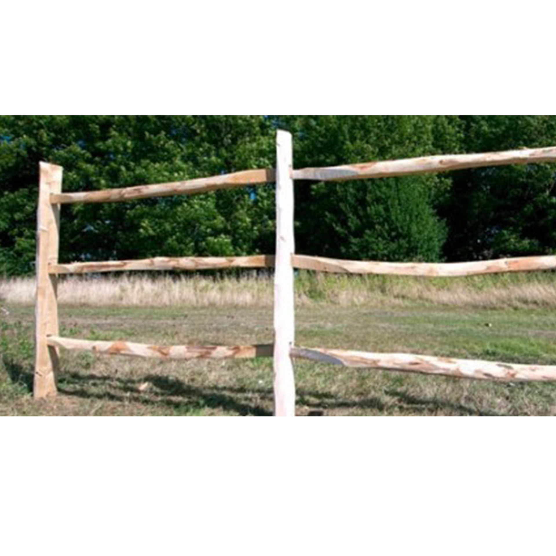 Koppelzaun aus Kastanienholzfür Pferde