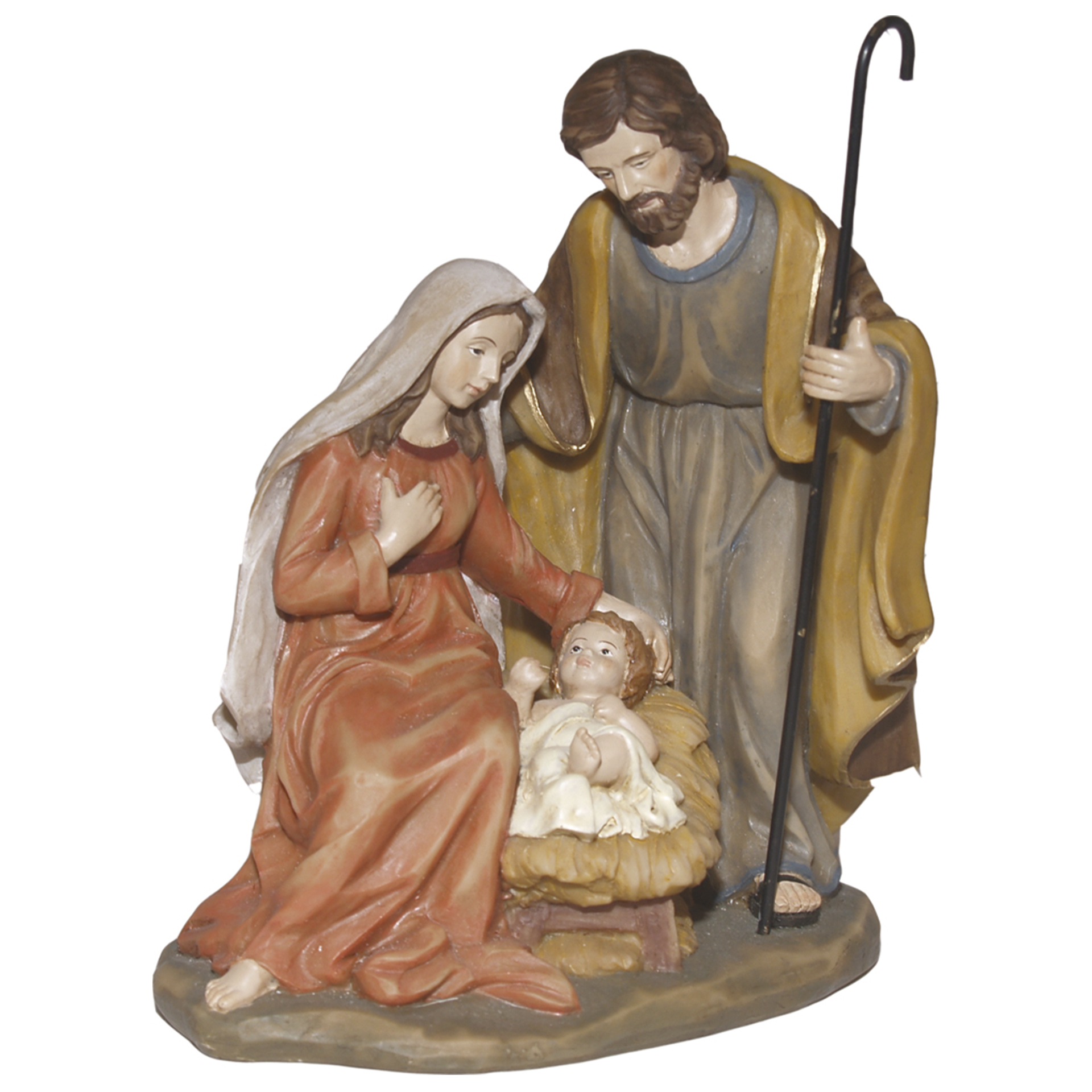 Blockkrippe Hl. Familie für Ihre Krippenwelt