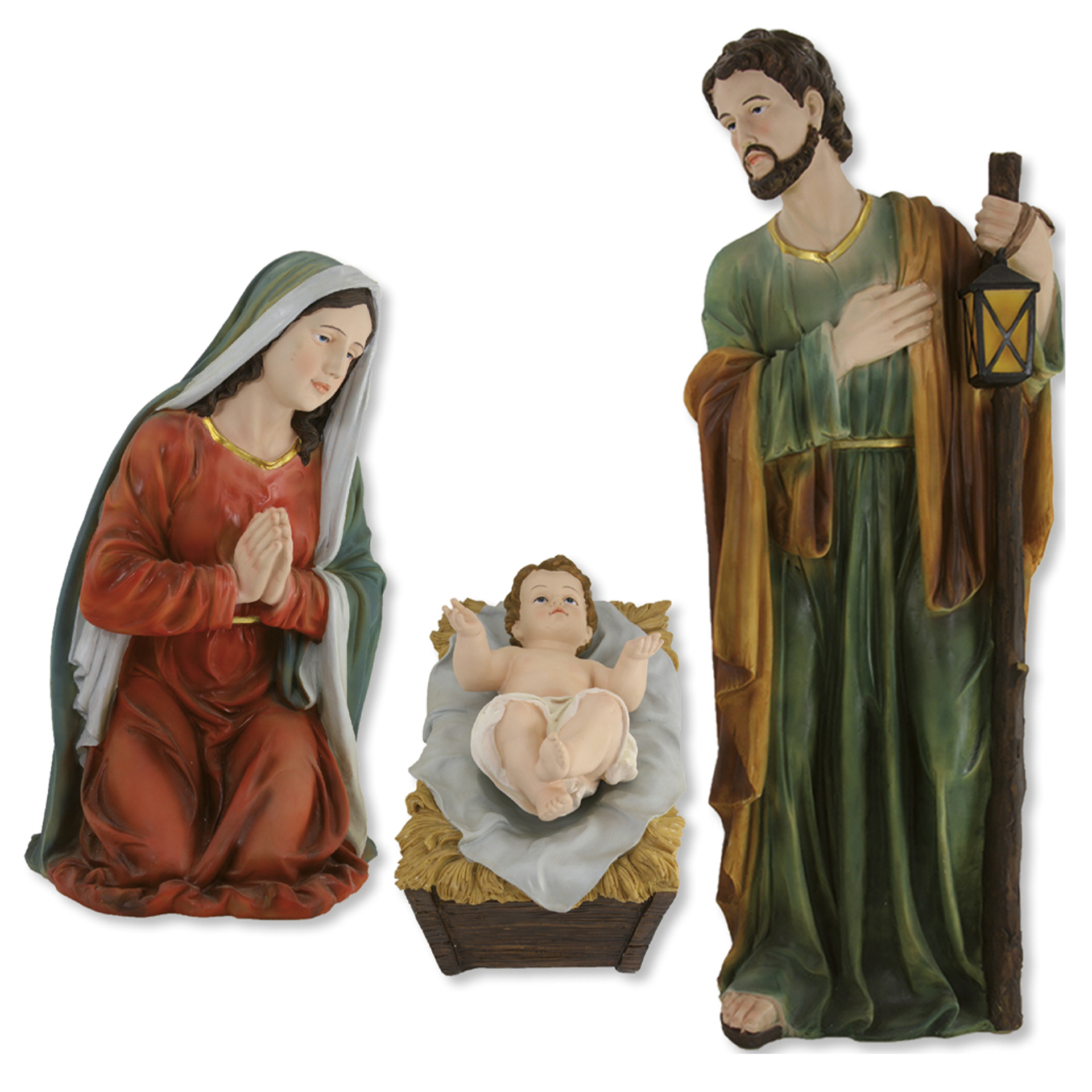 lebensgroße Hl. Familie 100cm