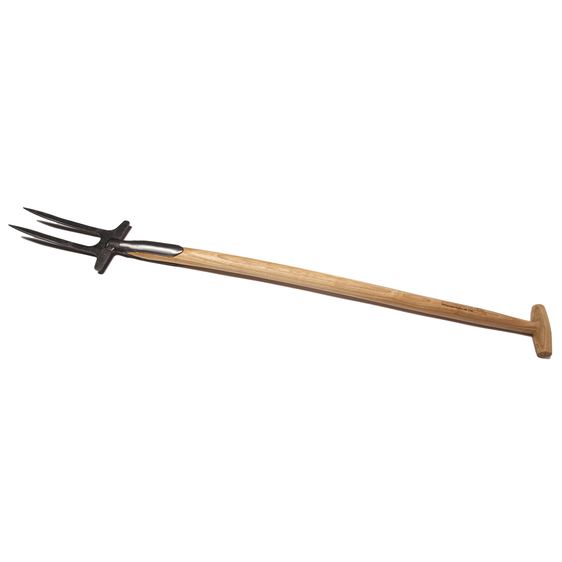 Rosengabel mit Eschen-T-Stiel Krumpholz Gartenwerkzeug Rosenpflege