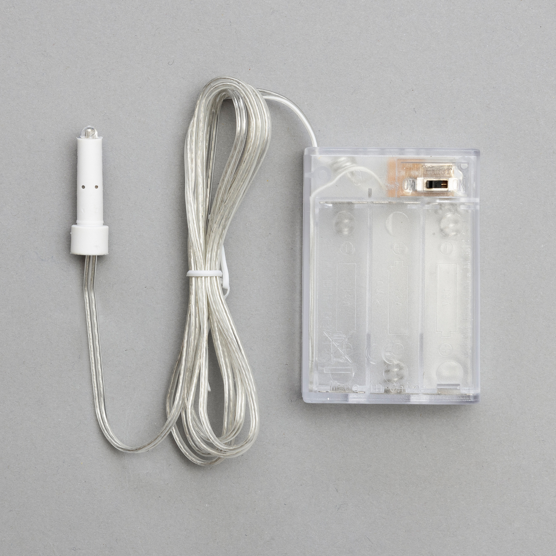 Leuchtstern weiß 16cm Weihnachstzubehör