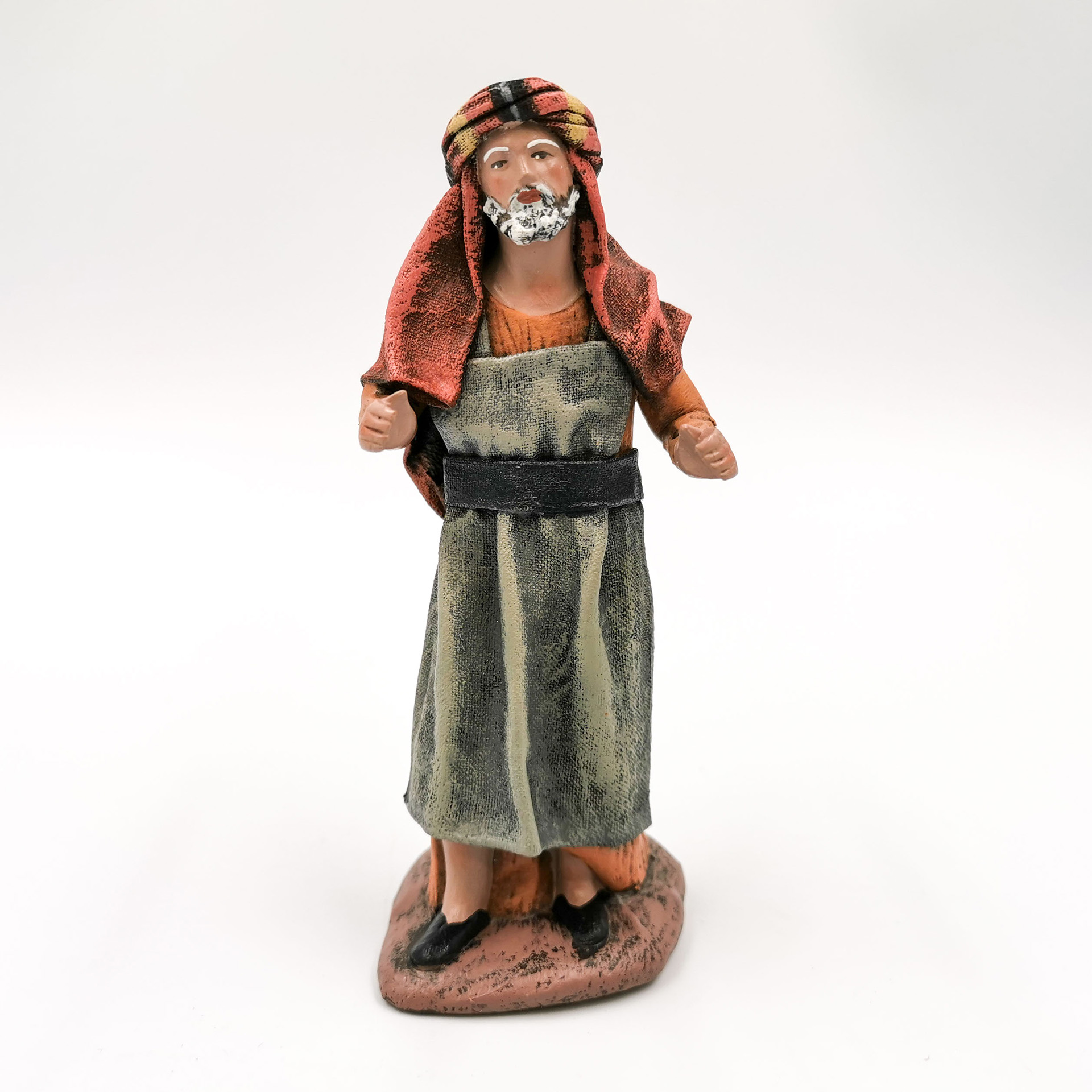 Krippenfigur Verkäufer stehend