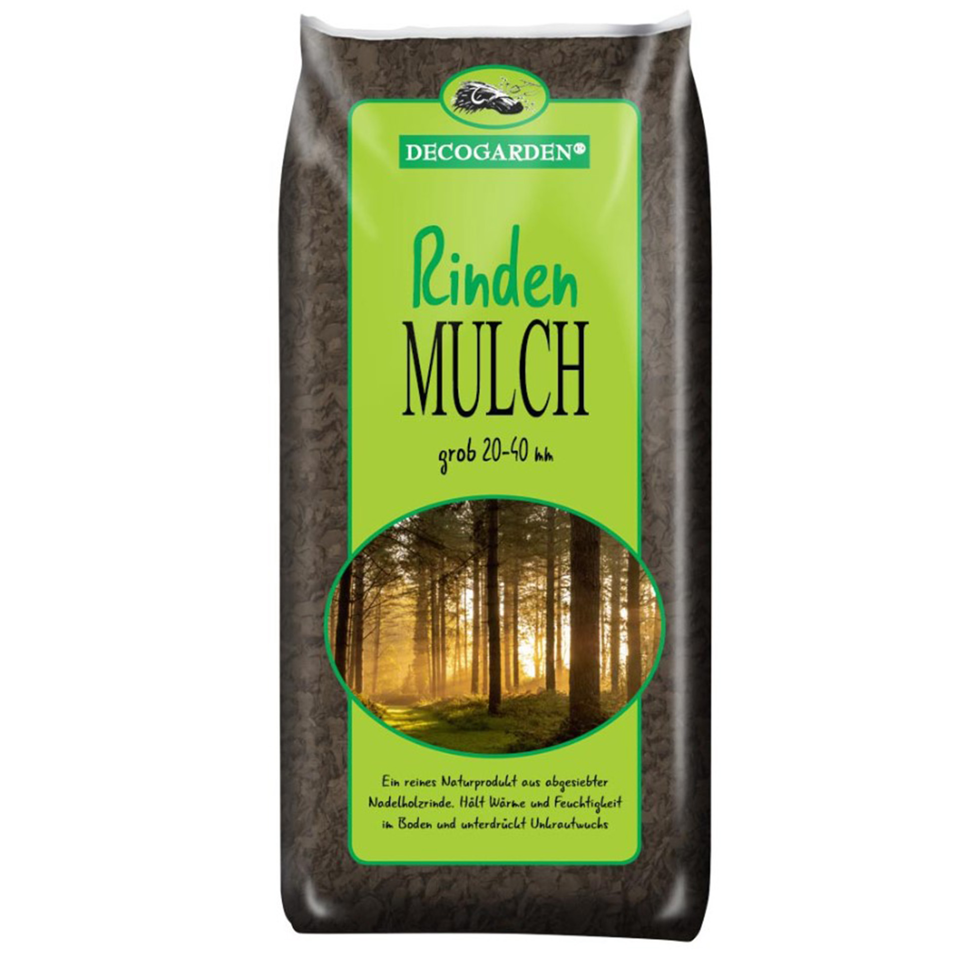 Rindenmulch grob 20-40mm Beetabdeckung, Puder