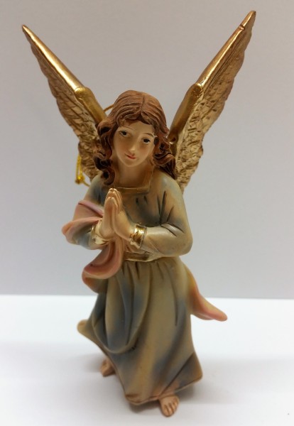 Engel stehend blau, für 11cm Figuren