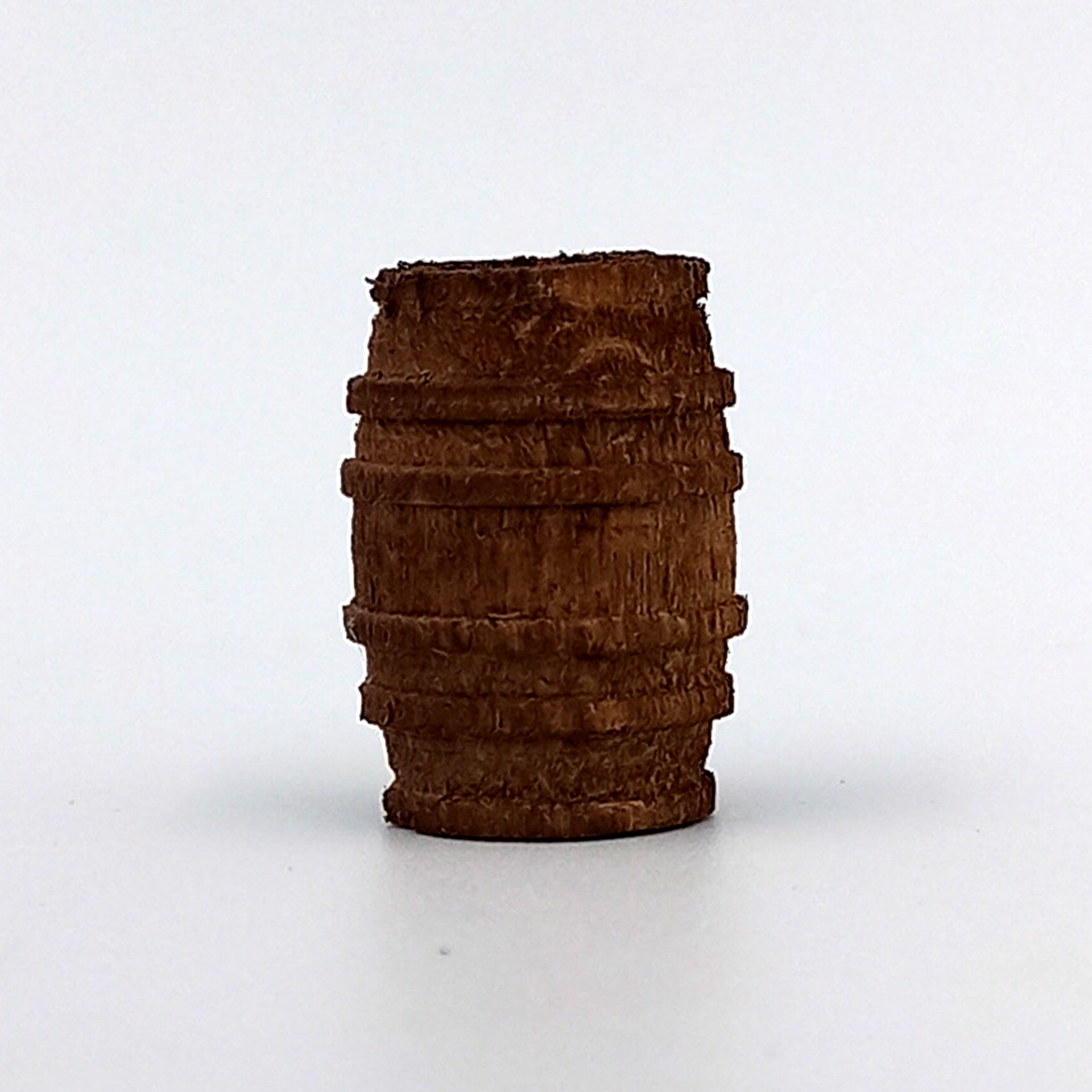 Holzfass mini 2cm Krippenzubehör