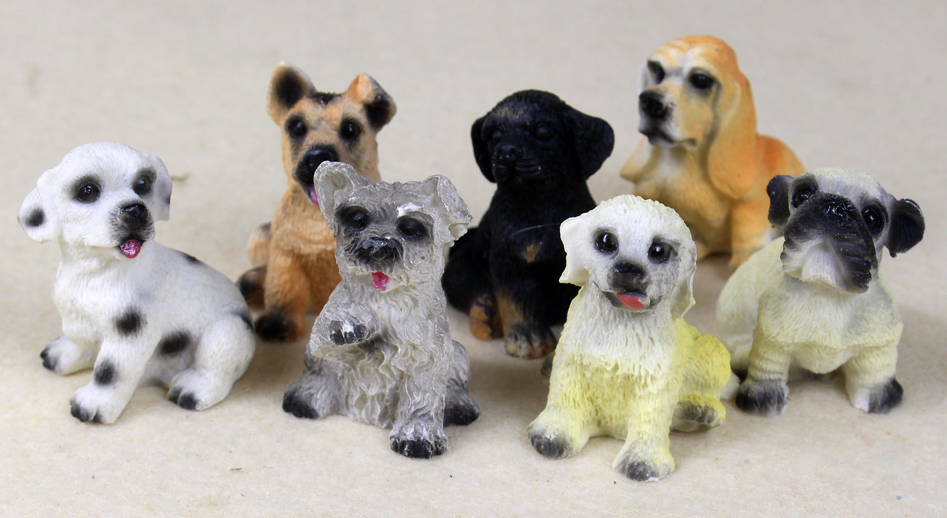 Hunde, Höhe 3,5-4cm