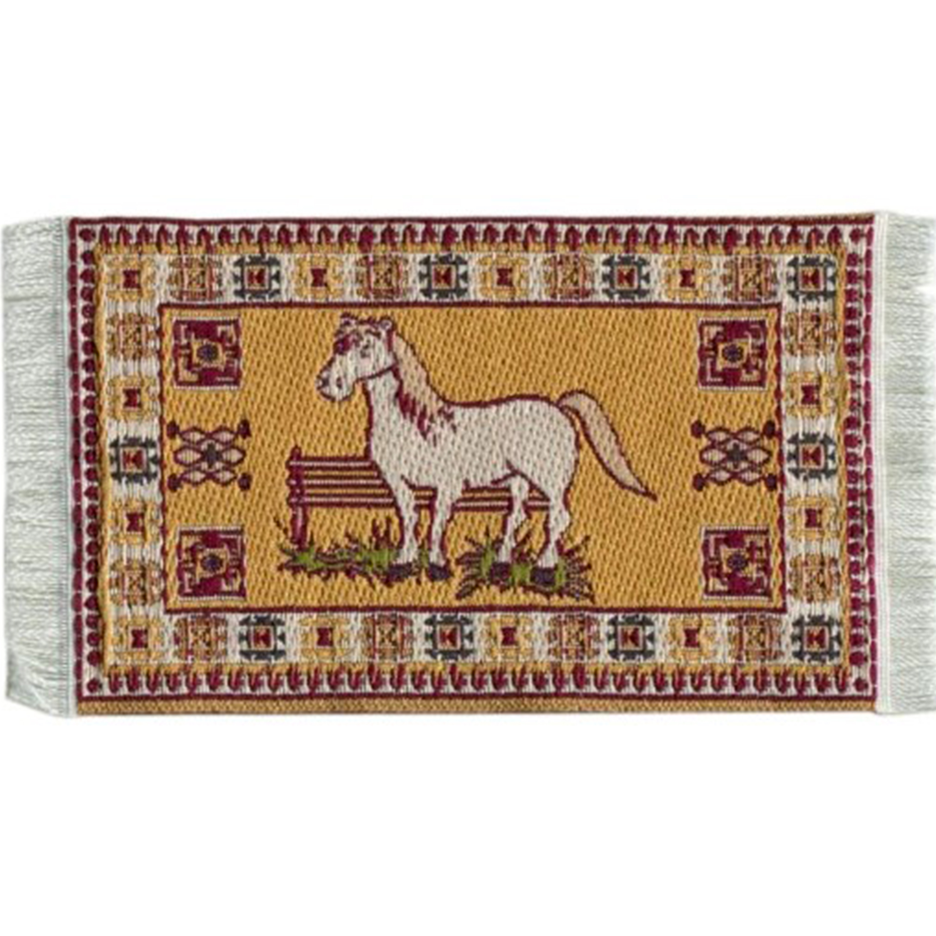 Teppich Pferd Wichtelzubehör Krippenzubehör