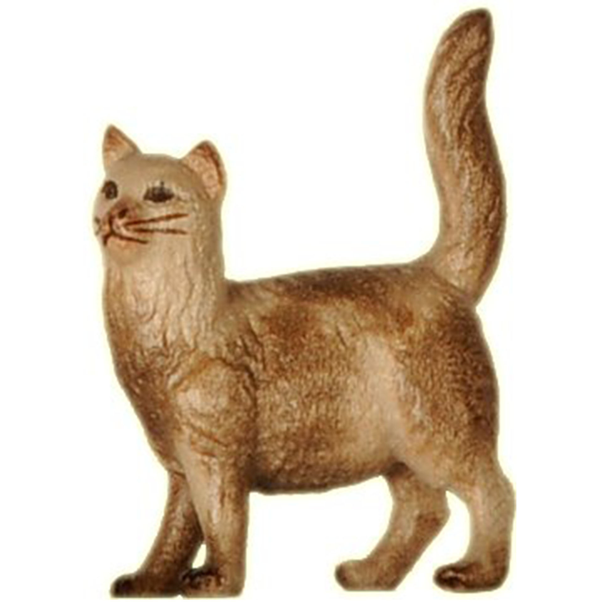 Holzfigur Katze
