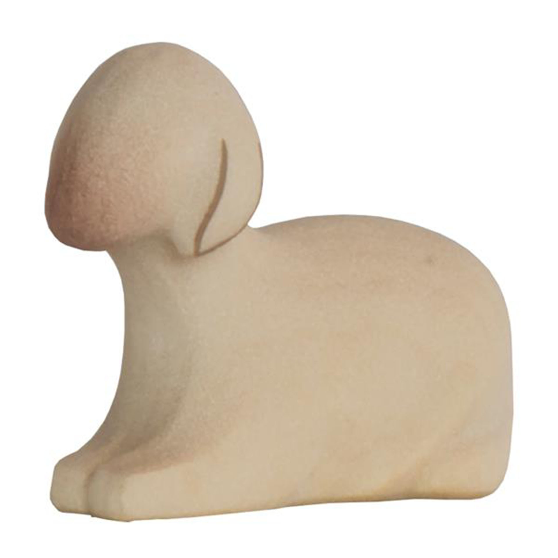 Schaf liegend Aram Krippe col.