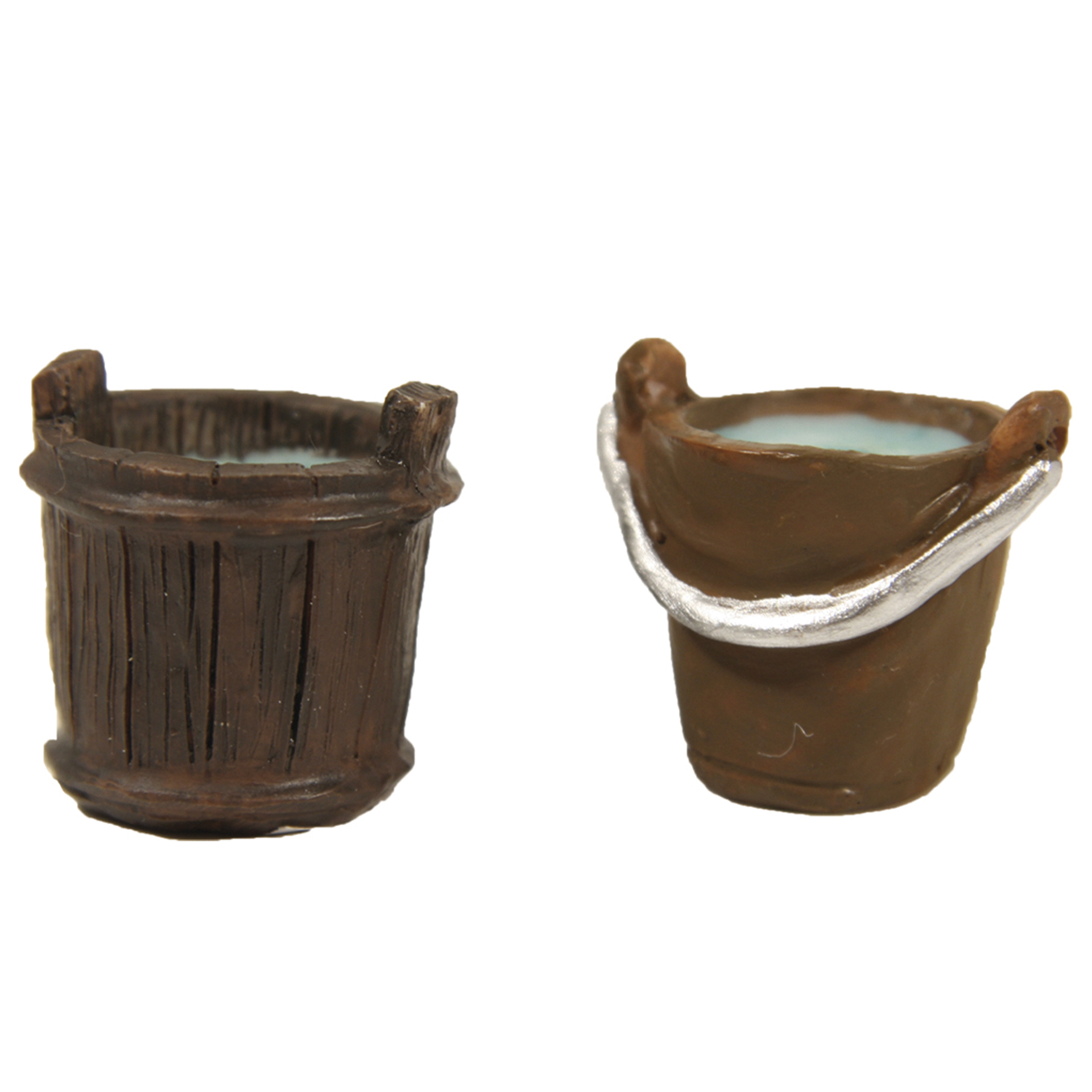 Krippenzubehör Eimer-Set zur Krippengestaltung