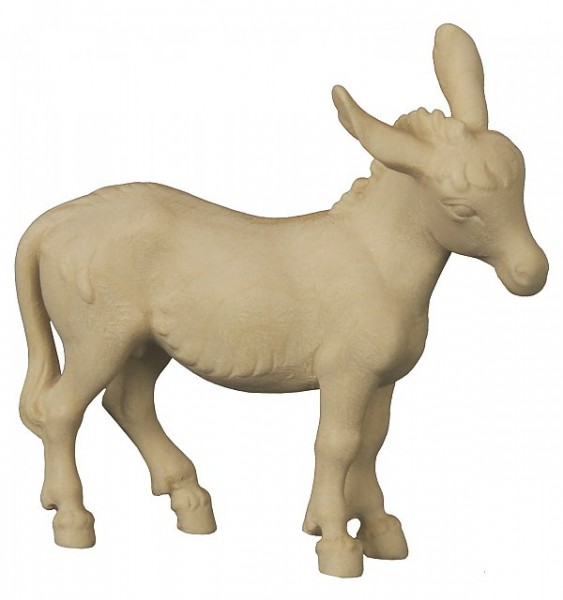 Krippenfigur Esel stehend Bethlehem Krippe natur
