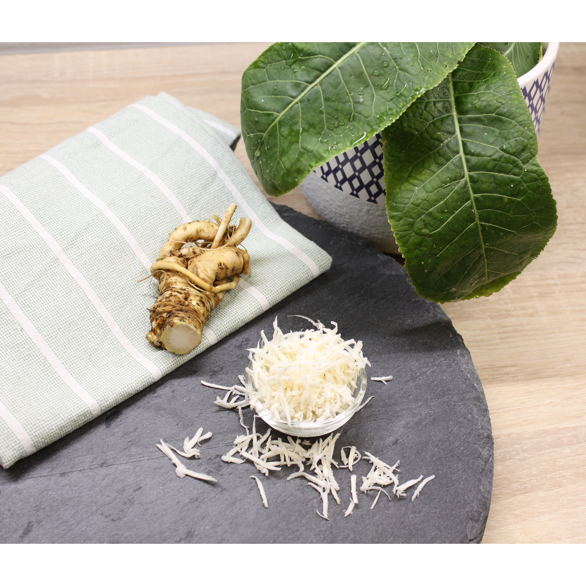 Bio Meerrettich scharf aromatisch gesund Kräuter